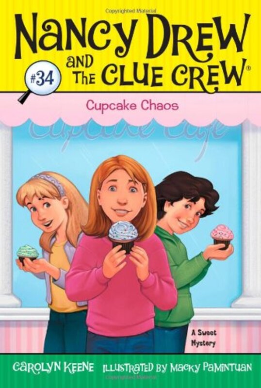Book cover for "Cupcake Chaos" by Mildred A Wirt