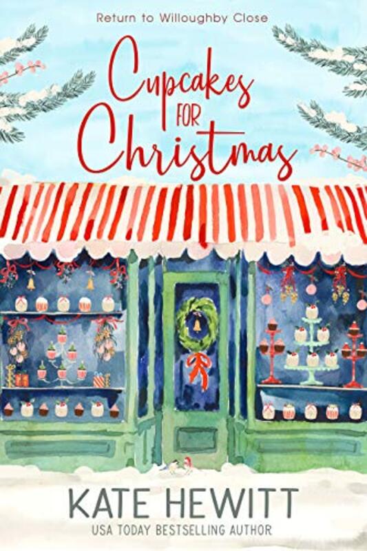 Book cover for "Cupcakes for Christmas" by Kate Hewitt