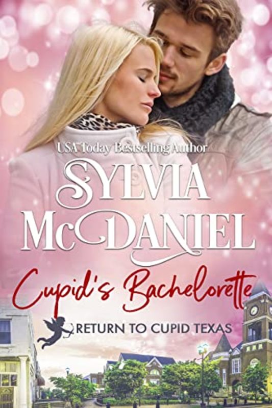 Book cover for "Cupid's Bachelorette" by Sylvia McDaniel