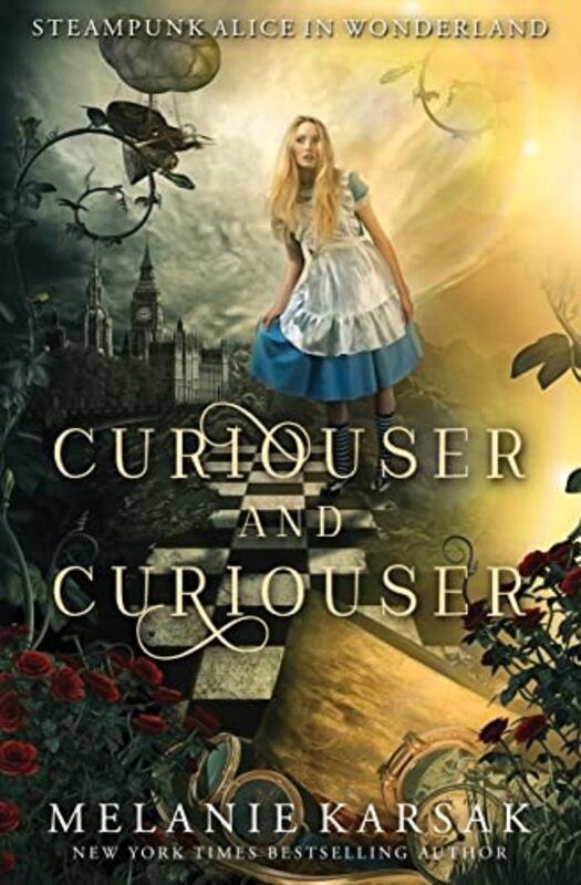 Book cover for "Curiouser and Curiouser" by Melanie Karsak