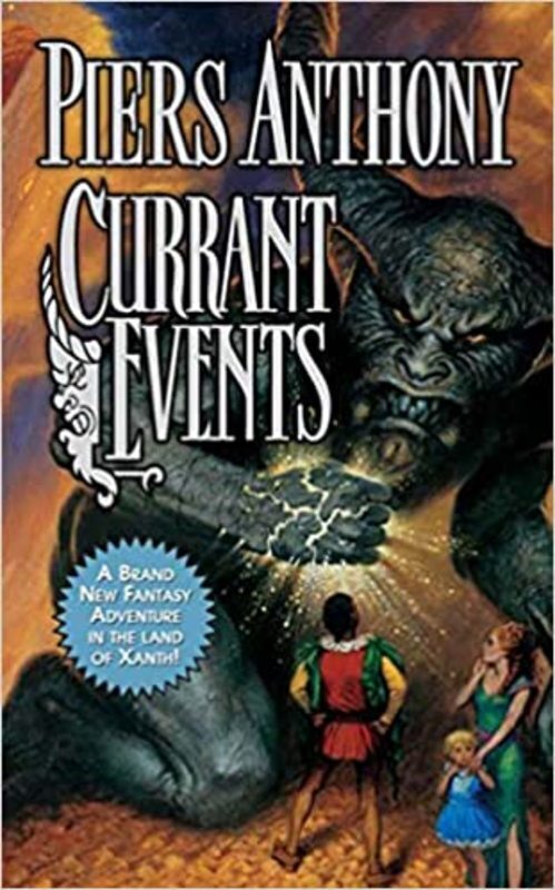 Book cover for "Currant Events" by Piers Anthony