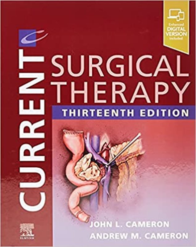 Book cover for "Current Surgical Therapy" by Andrew M. Cameron