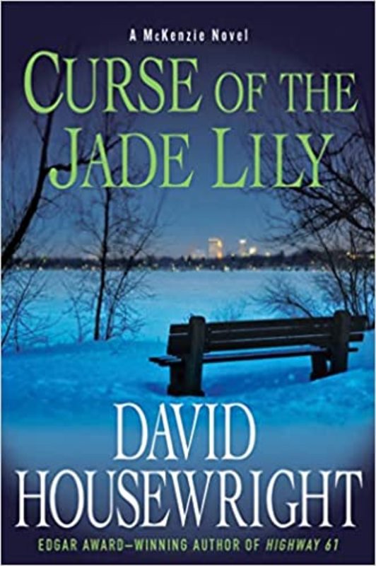 Book cover for "Curse of the Jade Lily" by David Housewright