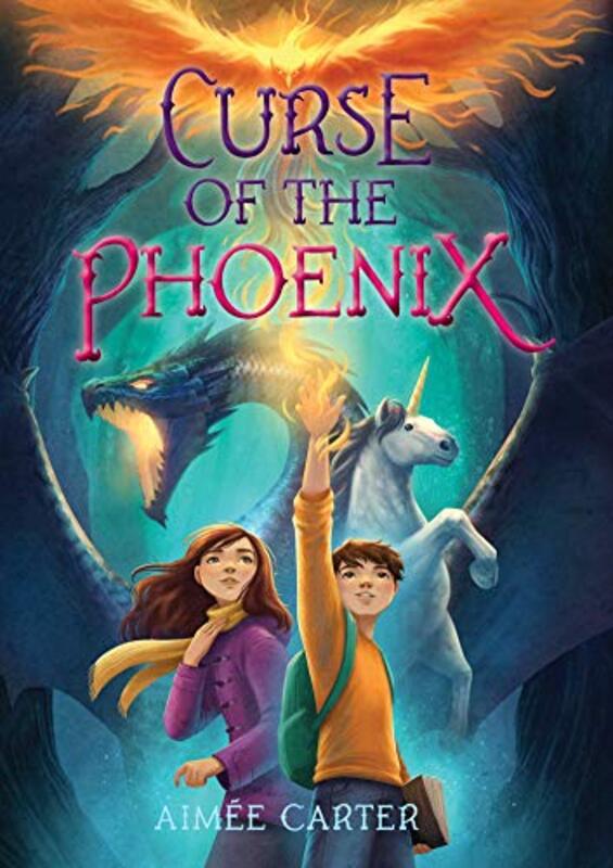 Book cover for "Curse of the Phoenix" by Aimee Carter