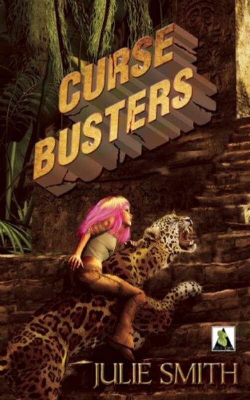 Book cover for "Cursebusters!" by Julie Smith