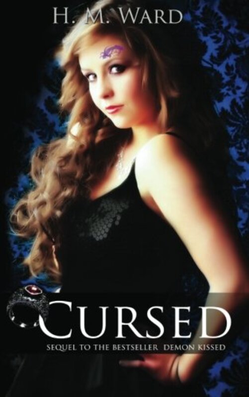Book cover for "Cursed" by HM Ward