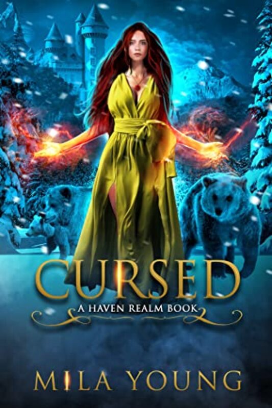 Book cover for "Cursed" by Mila Young