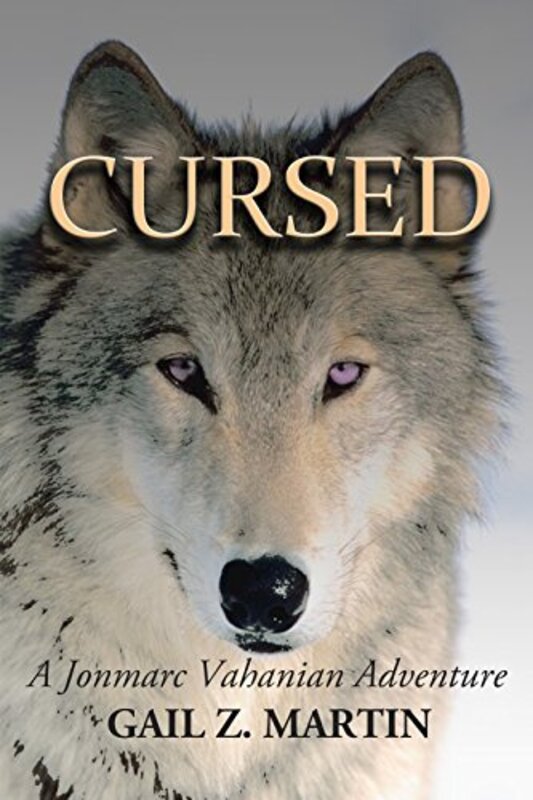 Book cover for "Cursed" by Gail Z Martin