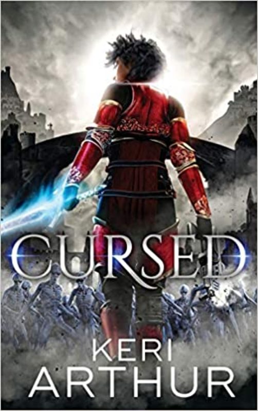 Book cover for "Cursed" by Keri Arthur