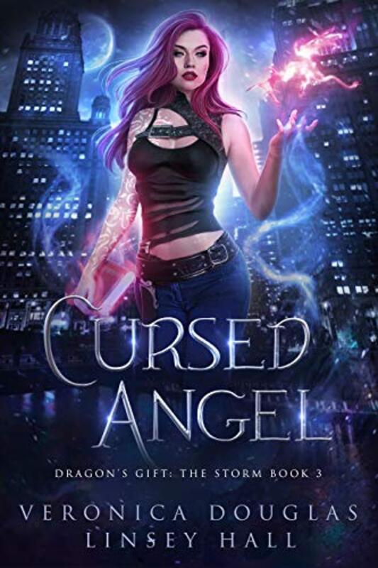 Book cover for "Cursed Angel" by Veronica Douglas