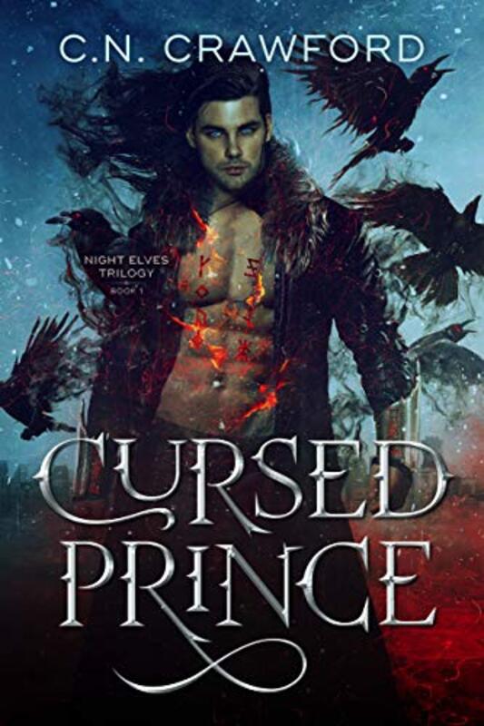 Book cover for "Cursed Prince" by CN Crawford