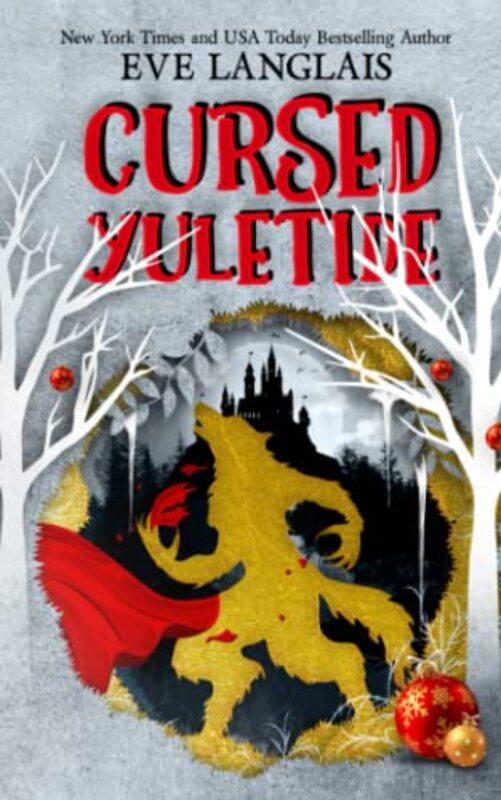 Book cover for "Cursed Yuletide" by Eve Langlais