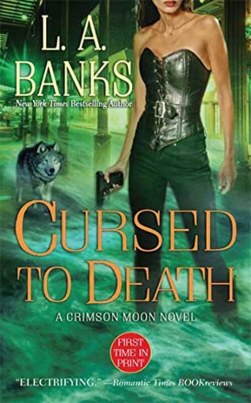 Book cover for "Cursed to Death" by LA Banks