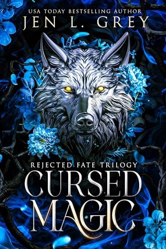 Book cover for "Cursed Magic" by Jen L Grey
