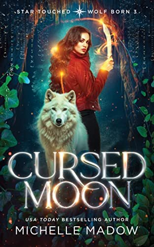 Book cover for "Cursed Moon" by Michelle Madow