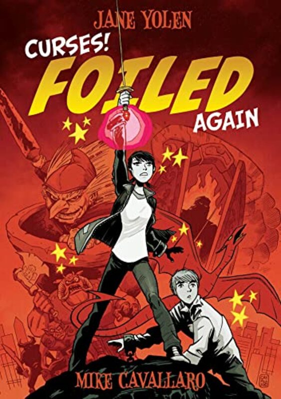 Book cover for "Curses! Foiled Again" by Jane Yolen