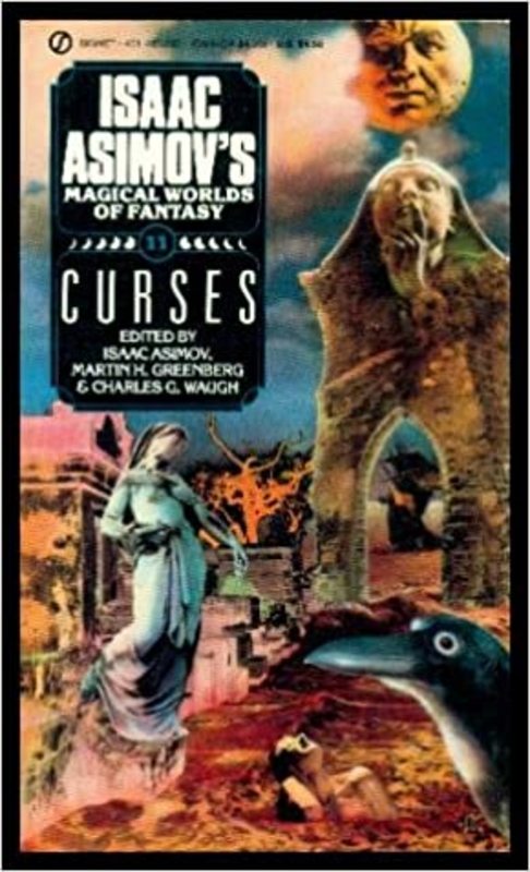 Book cover for "Curses" by Isaac Asimov