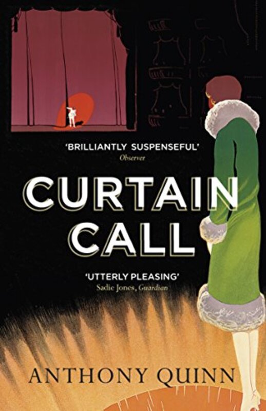 Book cover for "Curtain Call" by Anthony Quinn