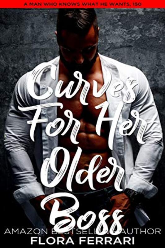 Book cover for "Curves for Her Older Boss" by Flora Ferrari