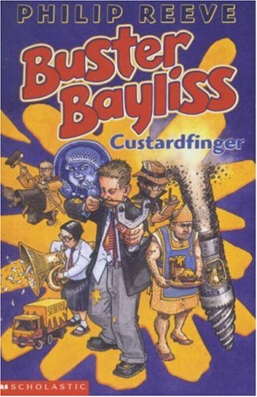 Book cover for "Custardfinger" by Philip Reeve