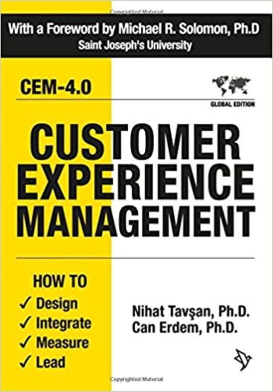 Book cover for "Customer Experience Management" by Nihat Tavsan