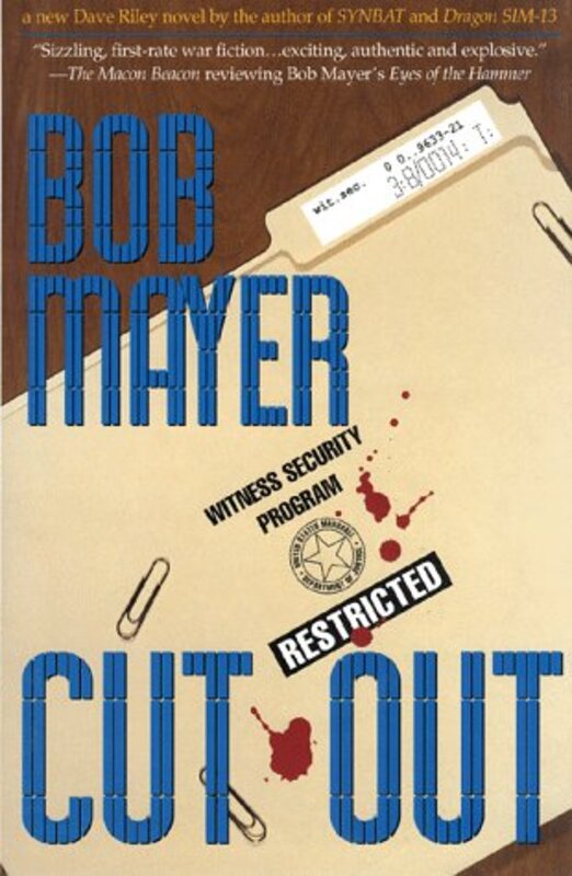 Book cover for "Cut Out" by Dave Riley
