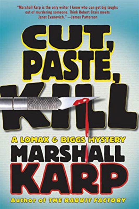 Book cover for "Cut, Paste, Kill" by Marshall Karp