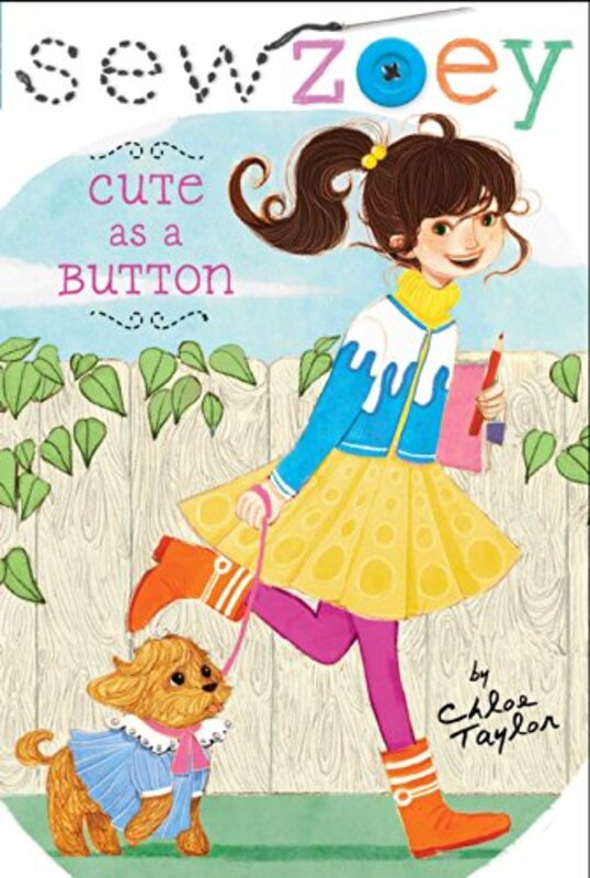 Book cover for "Cute as a Button" by Chloe Taylor