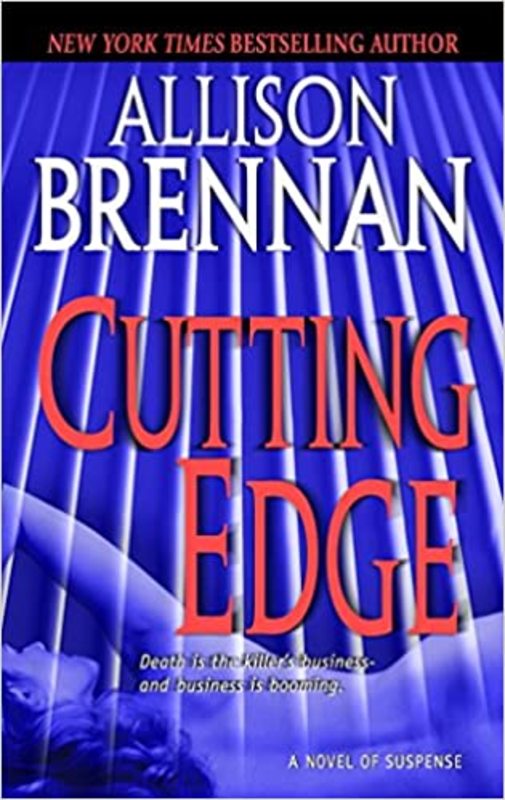 Book cover for "Cutting Edge" by Allison Brennan