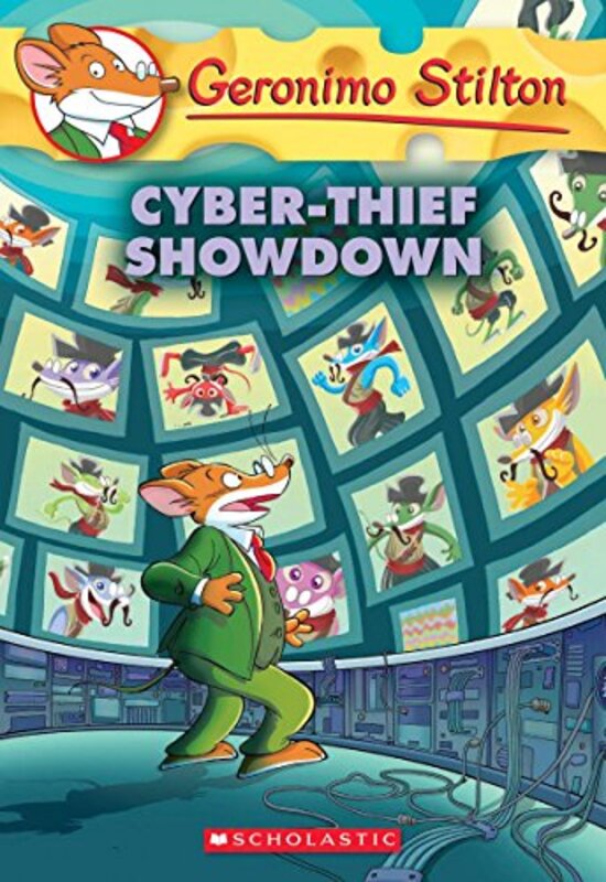 Book cover for "Cyber-Thief Showdown" by Elisabetta Dami