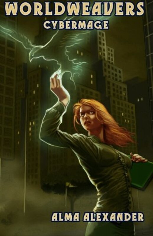 Book cover for "Cybermage" by Alma Alexander