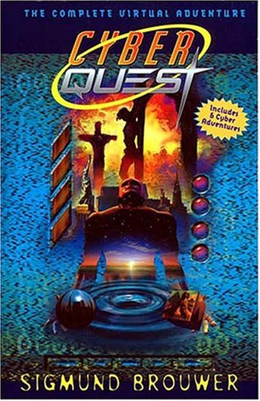 Book cover for "Cyberquest" by Sigmund Brouwer