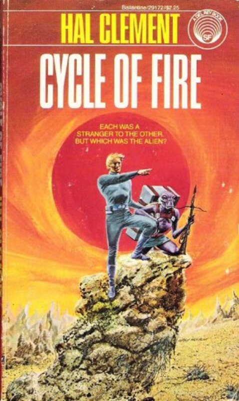 Book cover for "Cycle of Fire" by Hal Clement