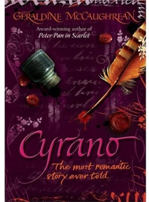 Book cover for "Cyrano" by Geraldine McCaughrean