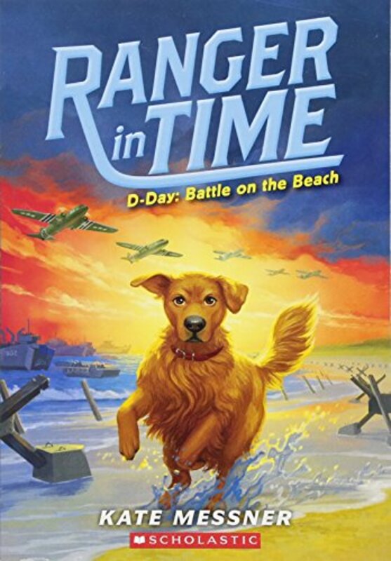 Book cover for "D-Day: Battle on the Beach" by Kate Messner
