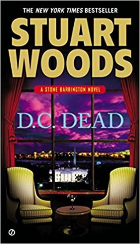 Book cover for "D.C. Dead" by Stuart Woods