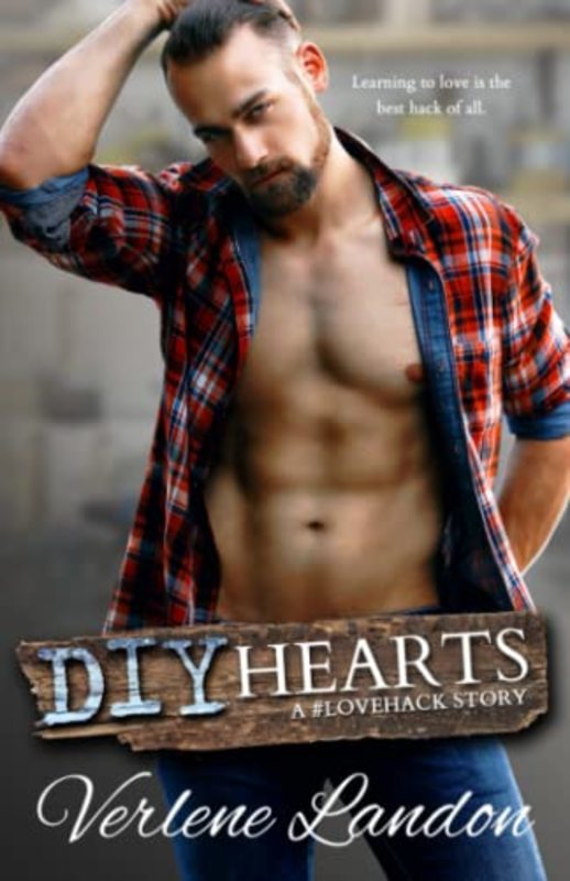 Book cover for "DIY Hearts" by Verlene Landon