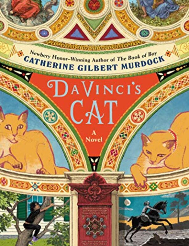 Book cover for "Da Vinci's Cat" by Catherine Gilbert Murdock