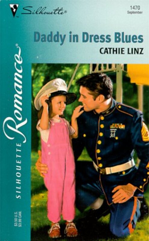 Book cover for "Daddy In Dress Blues" by Cat Devon
