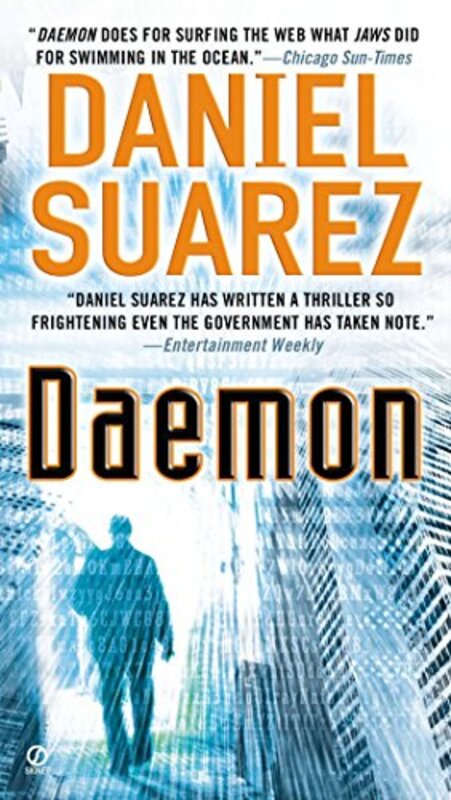 Book cover for "Daemon" by Daniel Suarez