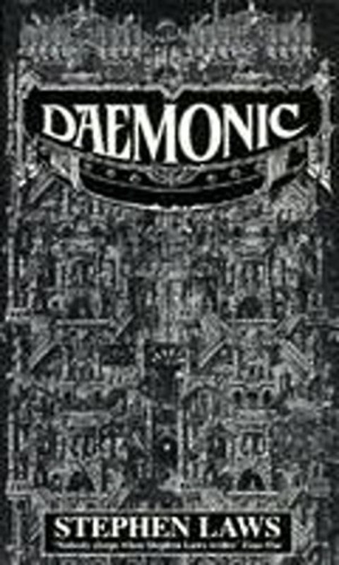 Book cover for "Daemonic" by Stephen Laws