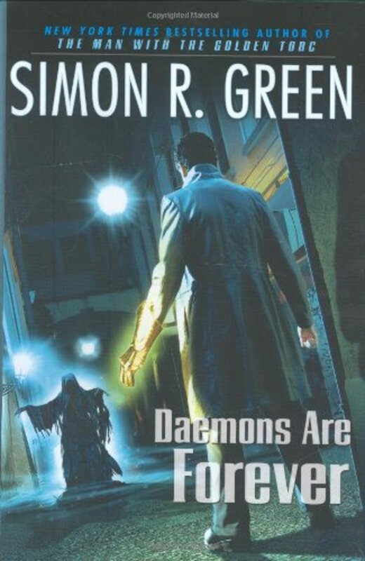 Book cover for "Daemons Are Forever" by Simon R Green