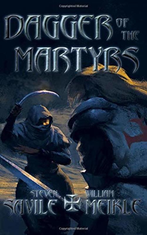 Book cover for "Dagger of the Martyrs" by William Meikle