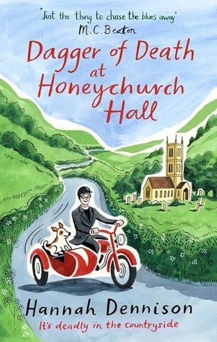 Book cover for "Dagger of Death at Honeychurch Hall" by Hannah Dennison