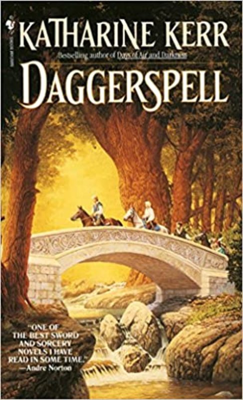Book cover for "Daggerspell" by Katharine Kerr