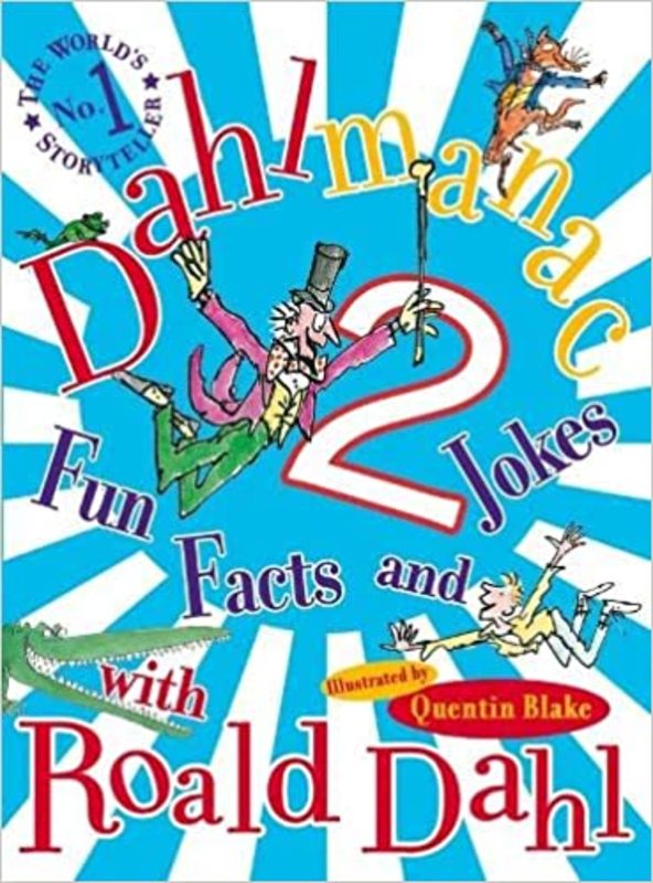 Book cover for "Dahlmanac 2" by Roald Dahl
