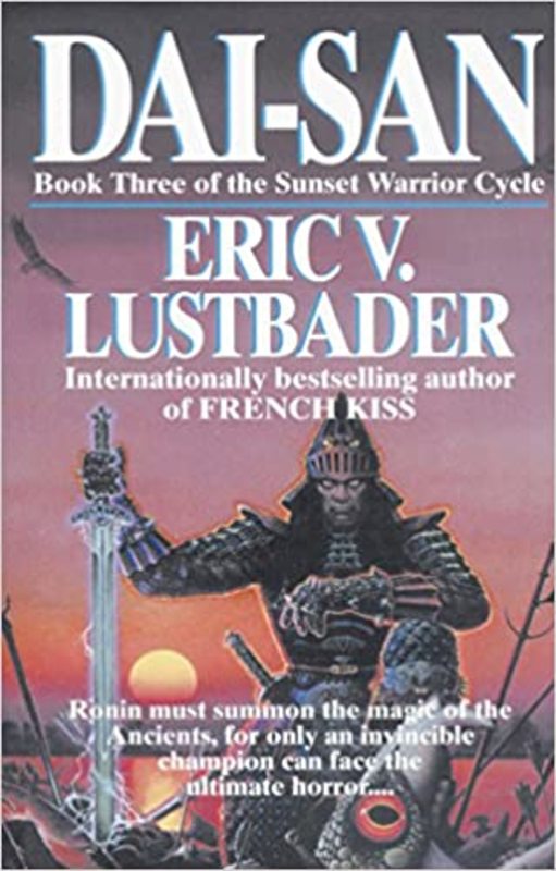 Book cover for "Dai-San" by Eric Van Lustbader