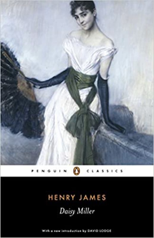 Book cover for "Daisy Miller" by Henry James