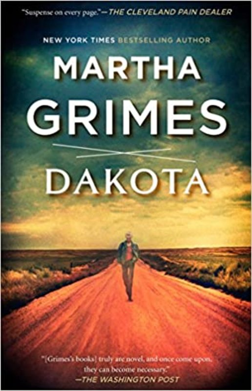Book cover for "Dakota" by Martha Grimes
