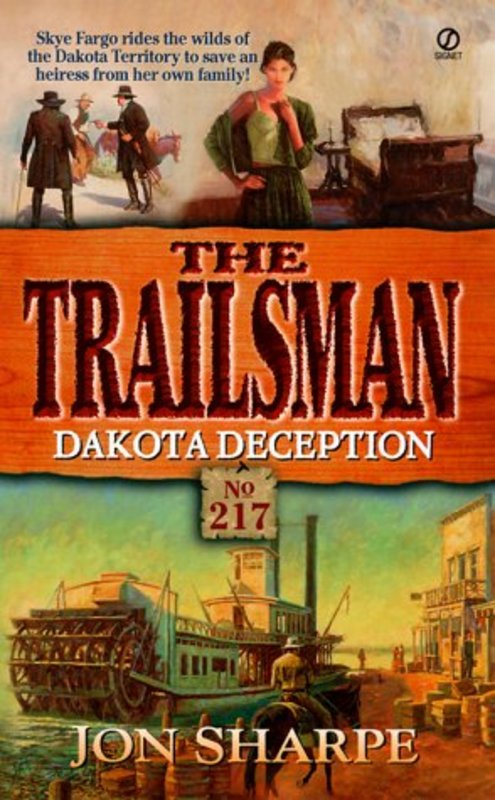 Book cover for "Dakota Deception" by Jon Sharpe